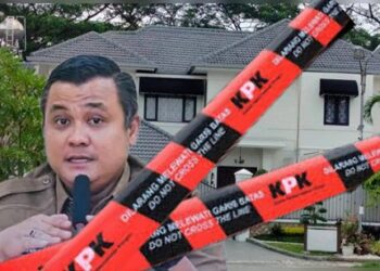 Kadis PUPR Sumut Topan Ginting yanh di OTT KPK dan rumah mililnya di Royal Sumatera Jln Jamin Ginting Medan. (Foto Ist)