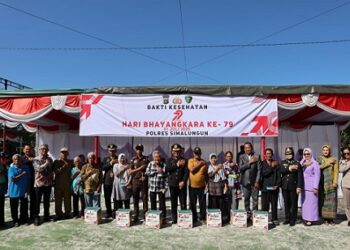 Polres Simalungun Rayakan Hari Bhayangkara ke-79 dengan Bakti Sosial dan Perlombaan Penuh Makna