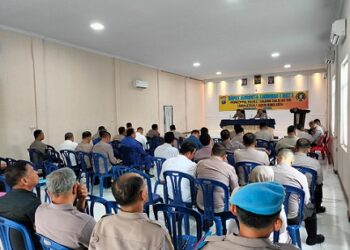 Wakapolres Tanjungbalai Kompol MP. Pardede hadiri RAT Primkoppol