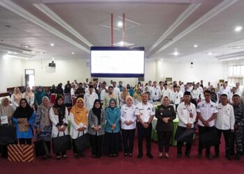 Walikota Tanjungbalai, Mahyaruddin Salim membuka secara resmi Rembuk Stunting Kota Tanjungbalai Tahun 2025