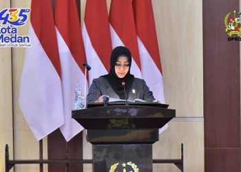 Sekretaris Fraksi Hanura - PKB DPRD Kota Medan, Lailatul Badri (Foto Ist)