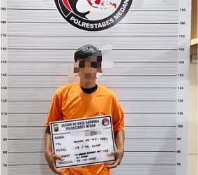Bandar sabu di kawasan Jalan Medan - Batang Kuis, Dusun I, Gang Abdullah, Desa Sei Rotan, Kecamatan Percut Sei Tuan, Kabupaten Deli Serdang berhasil ditangkap polisi. (Foto Ist)