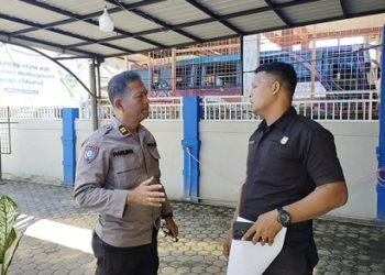 Sat Binmas Polres Tanjungbalai melaksanakan sambang ke kantor BPJS KCP Tanjung Balai