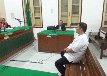 PN Medan akhirnya membacakan vonis 5 terdakwa suap seleksi Pegawai Pemerintah dengan Perjanjian Kerja (PPPK) Langkat 2023. (Foto Ist)