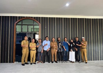 Wali Kota Tanjungbalai, Mahyaruddin Salim menerima audiensi dari Aliansi Masyarakat Tanjungbalai
