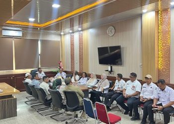 Wakil Walikota Tanjungbalai Muhammad Fadly Abdina Pimpin Rapat Terbatas Penataan Kota dan Penertiban PKL
