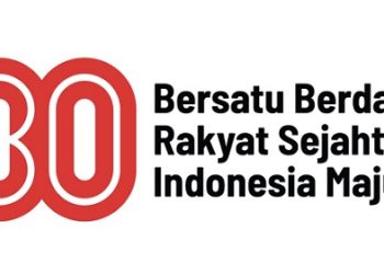 Logo Hari Ulang Tahun ke-80 Kemerdekaan Republik Indonesia (RI). (Foto Ist)