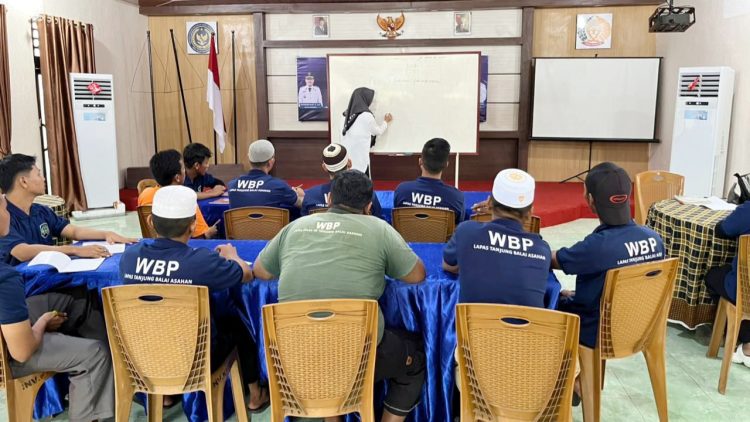 Lapas TBA Sediakan Fasilitas Belajar Sekolah Paket Bagi Warga Binaan
