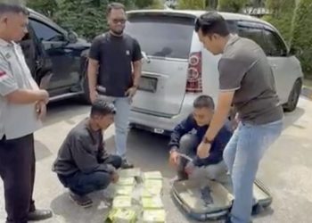 Ditresnarkoba Polda Sumut menggagalkan pengiriman 10 Kg sabu dengan menangkap dua kurir