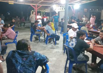 Polsek STR Gelar Turnamen Dam Batu