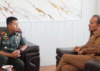 Wali Kota Tanjungbalai Mahyaruddin Salim Terima Kunjungan Silaturahmi Dandim 0208/AS Letkol Inf Edy Syahputra, S.H., M.I.P