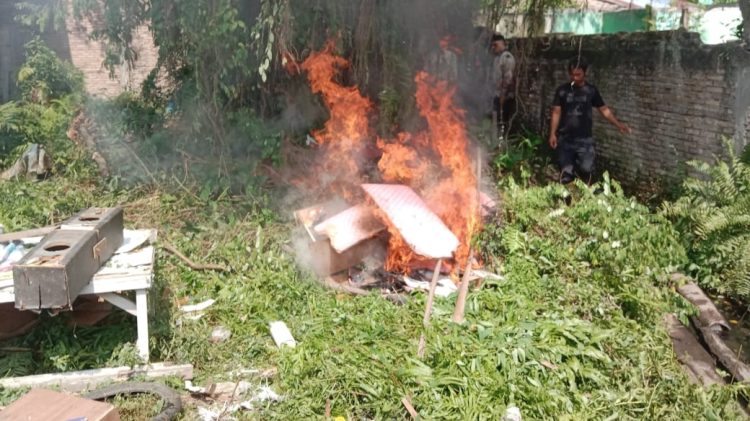 Polseķ TBU Bakar Pondok Diduga Sarang Narkoba dan Mesum