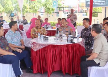 Polres Tanjungbalai Ikuti Zoom Meeting Launching Gerakan Pangan Murah Polri