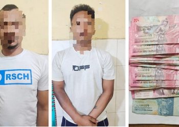 Kedua pelaku pencurian, ZN dan Zul beserta barang bukti sudah diamankan di Unit Jatanras Sat Reskrim Polres Pematangsiantar