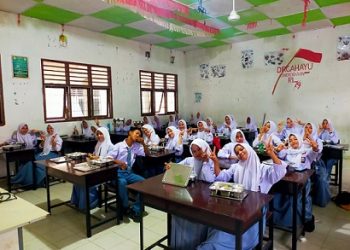 Polres Tanjungbalai Distribusikan Perdana Makan Bergizi Gratis di Wilayah Kecamatan Teluk Nibung
