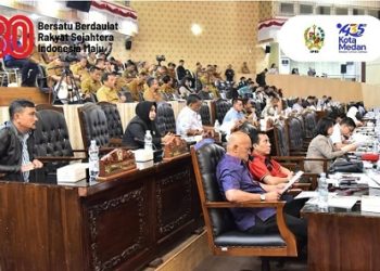 Paripurna Ranperda Rencana Pembangunan Jangka Menengah Daerah (RPJMD) Kota Medan tahun 2025-2029. (Foto Ist)