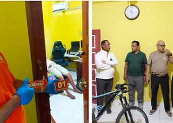 Kapolres Simalungun AKBP Marganda Aritonang, S.H. S.I.K. M.M pimpin olah TKP Penemuan Remaja 14 Tahun tewas dirumahnya