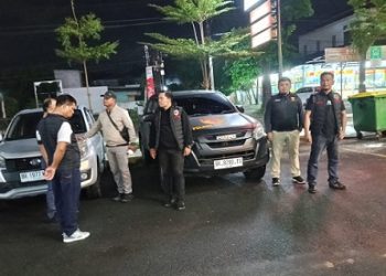 Tim Laser Jatanras Anti Bandit Polres Simalungun Patroli Malam Minggu