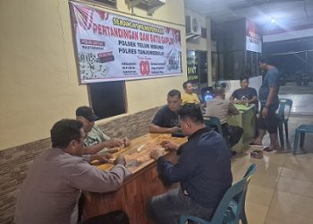 Polsek Teluk Nibung Gelar Turnamen Dam Batu