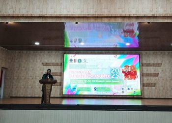 Anggota DPRD Kota Medan, Lailatul Badri saar hadir dalam penutupan "Carnaval Season IX" yang digelar IMM Fakultas Pertanian UMSU di Gedung Dharma Wanita, Medan Petisah.