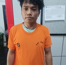 Bandar narkoba Medan Barat yang ditangkap polisi. (Foto Ist)