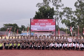 Polres Simalungun Gelar Upacara Hari Juang Polri 2025