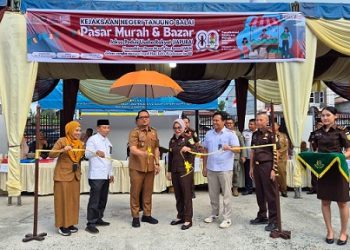 Kejari Tanjungbalai Gelar Pasar Murah dan Bazaar