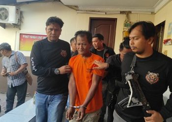 Polsek Medan Tembung menangkap dukun pengandaan uang yang telah membunuh korbannya. (Foto Ist)