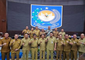 Wali Kota Tanjungbalai Mahyaruddin Salim hadiri Pertemuan Forum 8 Gubernur di Gedung Sasana Bhakti Praja (SBP), Kantor Pusat Kemendagri