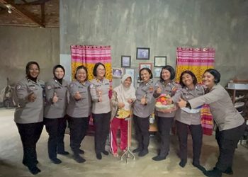 Polwan Polres Simalungun Gelar Anjangsana sambangi ASN Penda Nining
