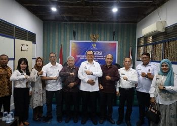 Wakil Wali Kota Tanjungbalai, Muhammad Fadly Abdina turut menghadiri Presentasi Monitoring dan Evaluasi Komisi Informasi Publik (Monev KIP) Tahun 2025