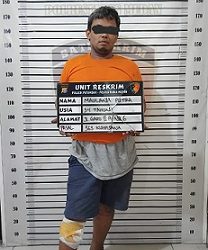 Tersangka pencurian brankas toko roti, MP yang ditangkap Polsek Patumbak. (Foto Ist)
