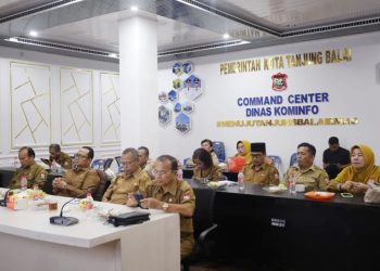 Wakil Walikota Muhammad Fadly Abdina Ikuti Rakor Pengendalian Inflasi Bersama Kemendagri