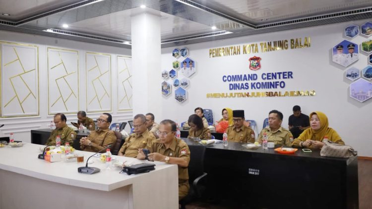 Wakil Walikota Muhammad Fadly Abdina Ikuti Rakor Pengendalian Inflasi Bersama Kemendagri