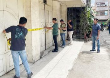 Lapak Judi di Jalan Letnan Mumah Purba, Kecamatan Kabanjahe, Kabupaten Karo yang digerebek Polda Sumut. (Foto Ist)