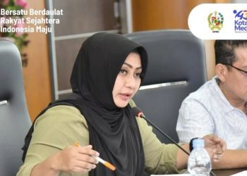 Tim Pansus Ranperda Pencegahan dan Penanggulangan Kebakaran (PPK) DPRD Kota Medan saat rapat lanjutan pembahasan Ranperda PPK. (Foto Ist)
