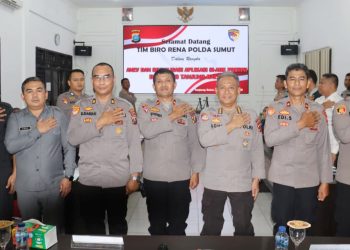 Polda Sumut Sosialisasi Peningkatan Kinerja Menggunakan Aplikasi SI-ABK di Polres Tanjungbalai