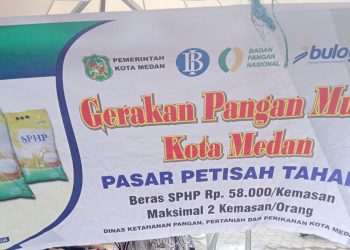 Gerakan Pangan Murah PUD Pasar Medan