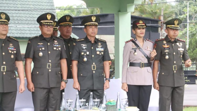 Kapolres Pematangsiantar AKBP Sah Udur T.M. Sitinjak SH. SIK. MH dan Kapolres Simalungun AKBP Marganda Aritonang, S.H. SIK. M.H hadiri Upacara Penutupan Dikmata Infanteri TNI Angkatan Darat Gelombang II Tahun 2025