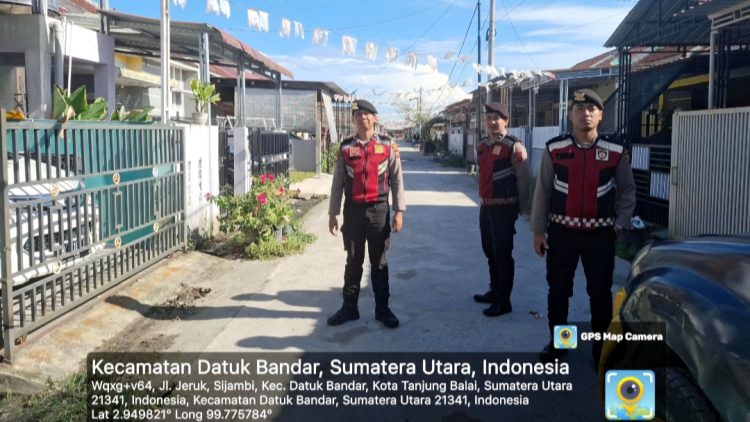 Personil Sat Samapta Polres Tanjungbalai Lakukan Patroli