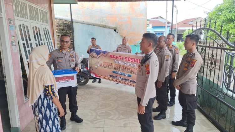 Polres Tanjungbalai Gelar Bakti Sosial