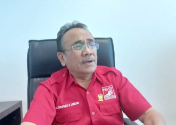 Anggota DPRD Kota Medan, Godfried Effendi Lubis. (Foto Romulo)