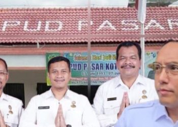 Direksi PUD Pasar Medan- Wali Kota Medan, Rico Tri Putra Bayu Waas. (Foto Ist)