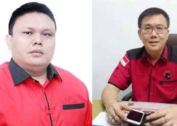 Jhon Martin Lumban Gaol Sekretaris PAC PDI Perjuangan Medan Denai yang mendukung Hasyim SE untuk memimpin DPC PDI Perjuangan Medan periode 2025-2030. (Foto Ist)