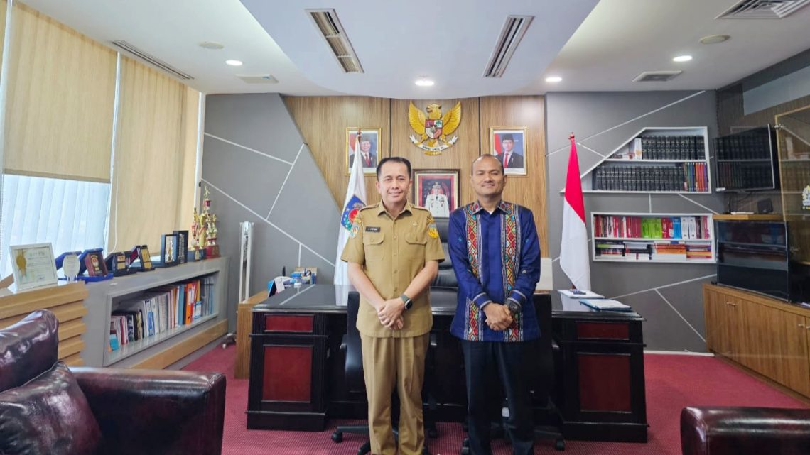 Wali Kota Tanjungbalai Mahyaruddin Salim kembali temui Dirjen Keuda Kemendagri Agus Fatoni