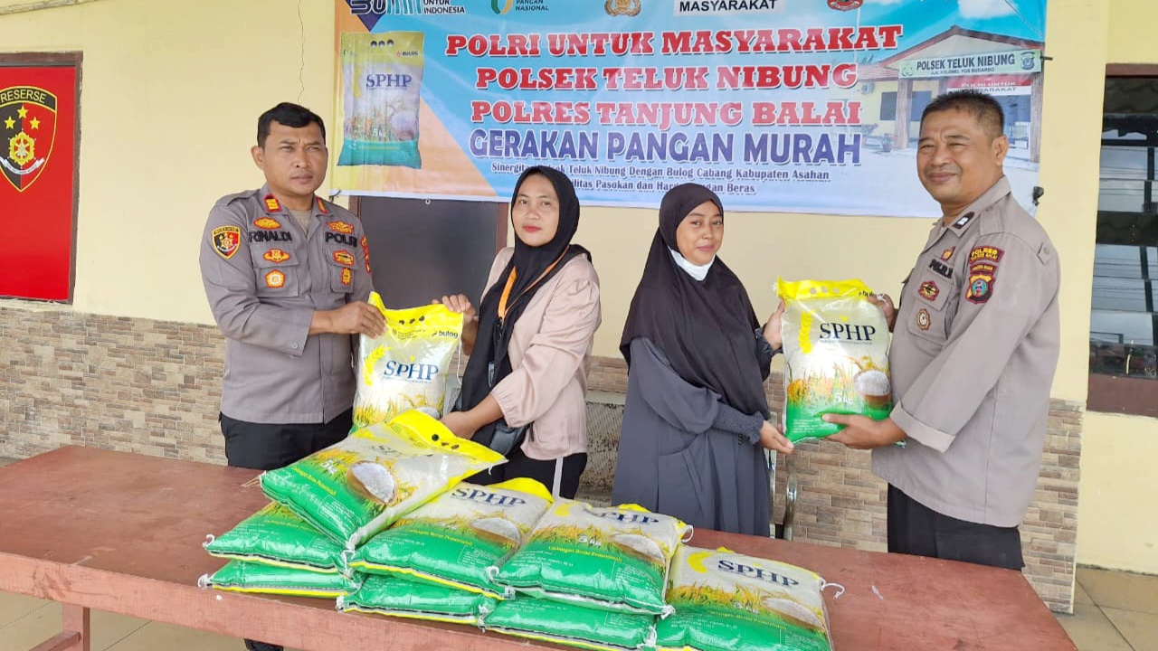 Akp Rinaldi Beras SPHP 400 Zak Habis Terjual di GPM Polsek Teluk Nibung – Media ...