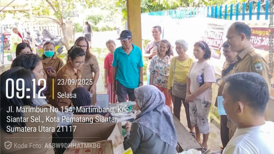 Pemko Pematangsiantar kembali menggelar pasar murah selama dua hari