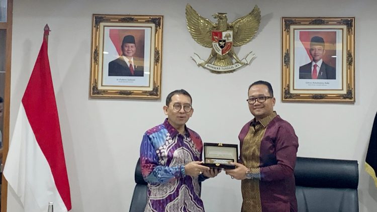 Wakil Wali Kota Tanjungbalai, Muhammad Fadly Abdina audiensi dengan Menteri Kebudayaan Republik Indonesia, Fadli Zon