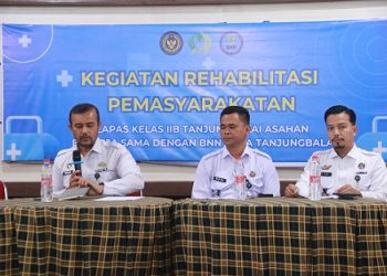Kalapas Tanjungbalai Irhamuddin pimpin sidang TPP