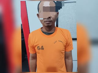 Pengedar sabu di Jalan Usman Sidik, Desa Bandar Khalipah, Kecamatan Percut Sei Tuan, Kabupaten Deli Serdang. (Foto Ist)